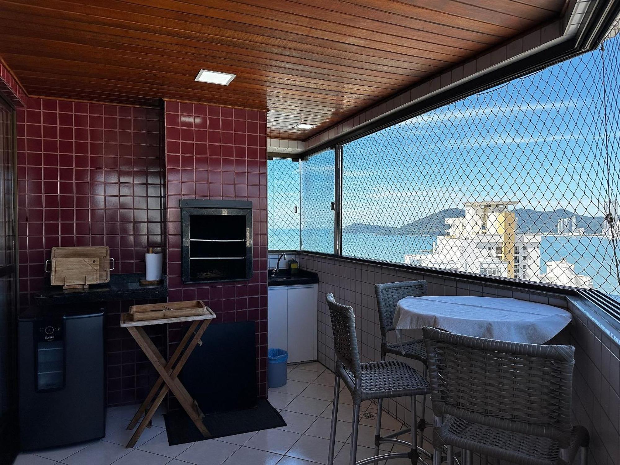 Ct01- Vista Mar| Telas Protecao| Churrasq, Garagem Balneario Camboriu Luaran gambar